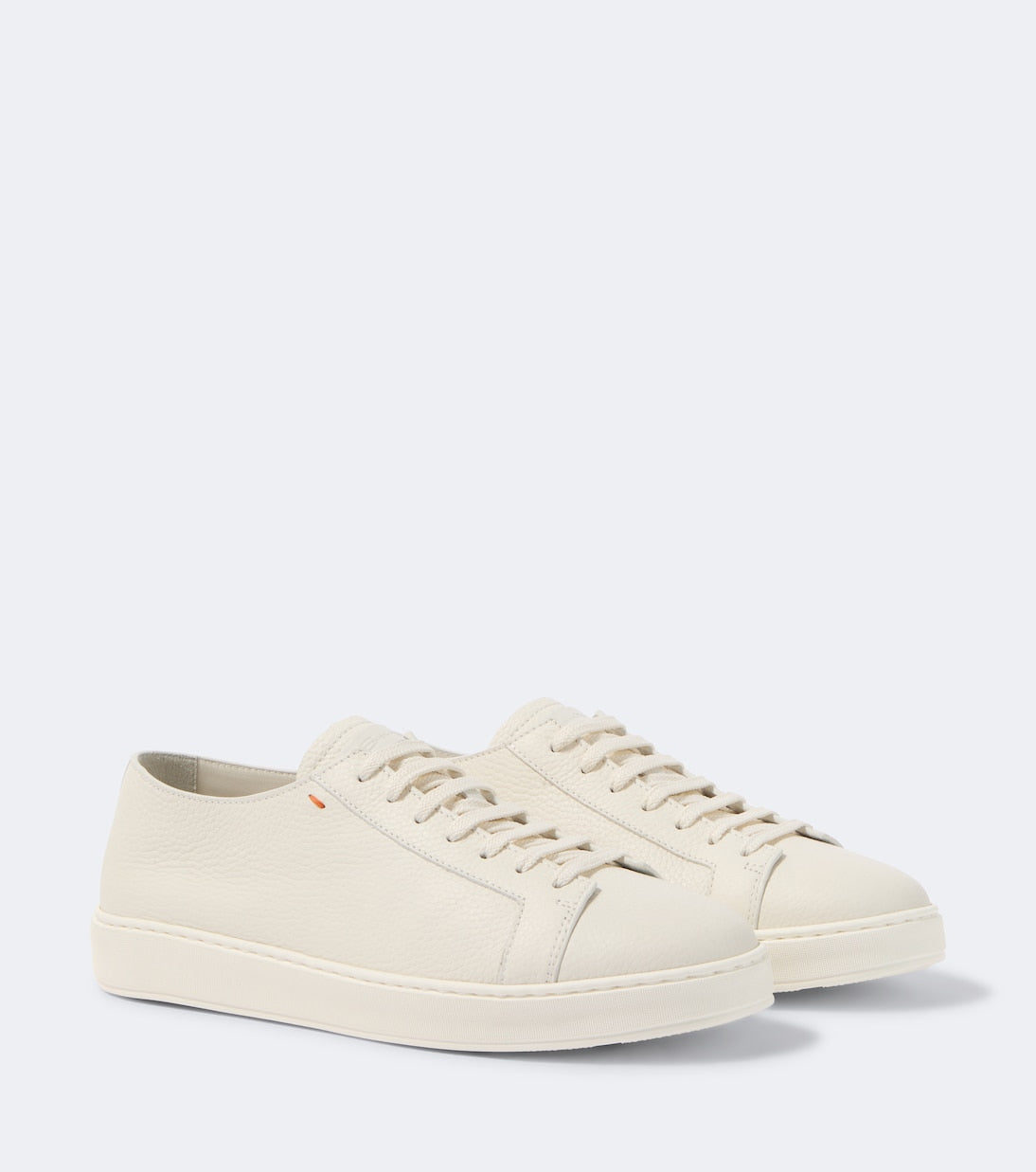 Santoni - Leather sneakers