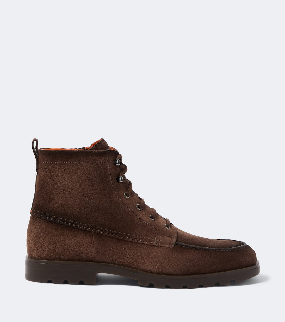 Santoni - Suede lace-up boots