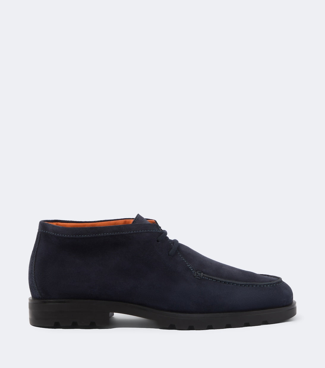 Santoni - Rock Wallabee suede boots