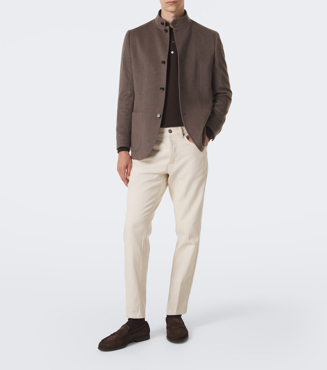 Santoni - Milo suede penny loafers