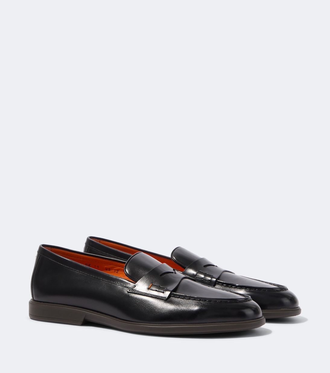 Santoni - Milo leather penny loafers