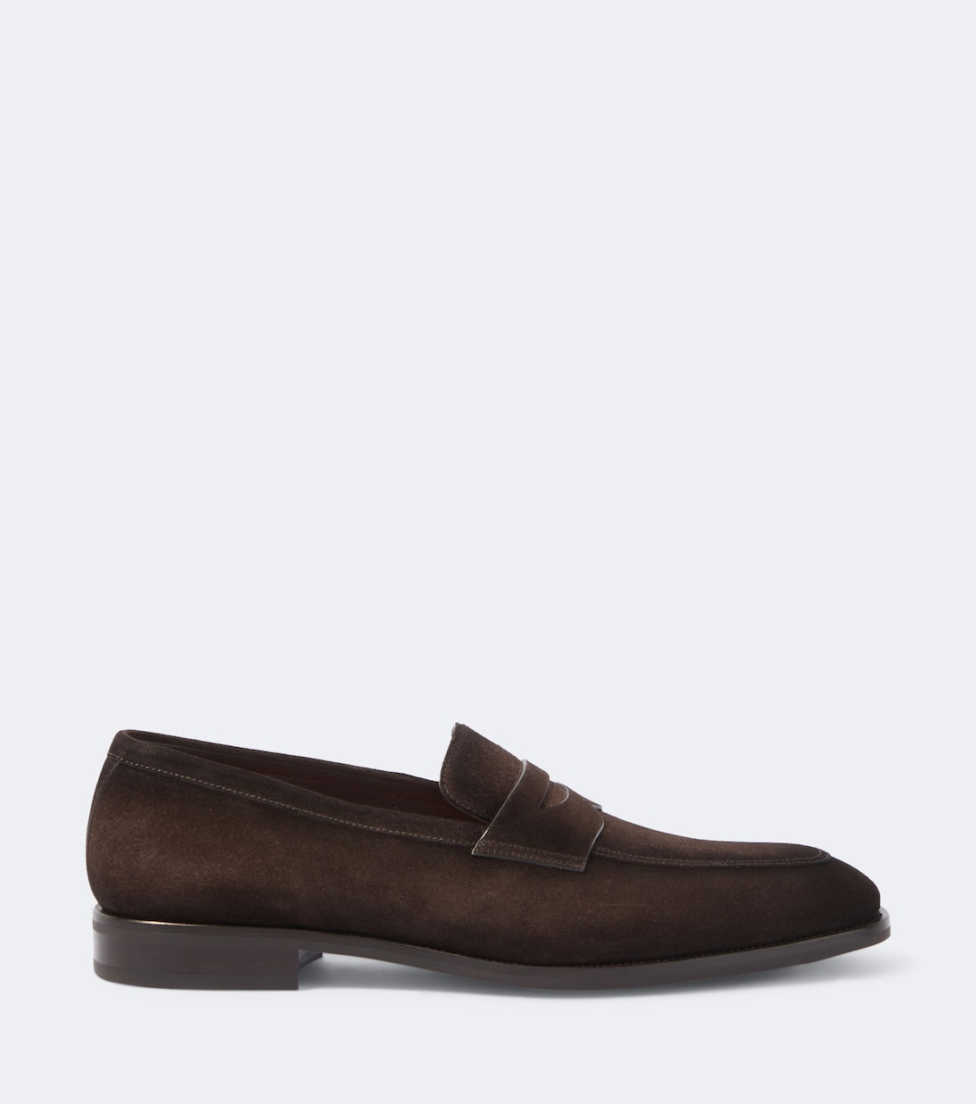 Santoni - Gregor suede penny loafers