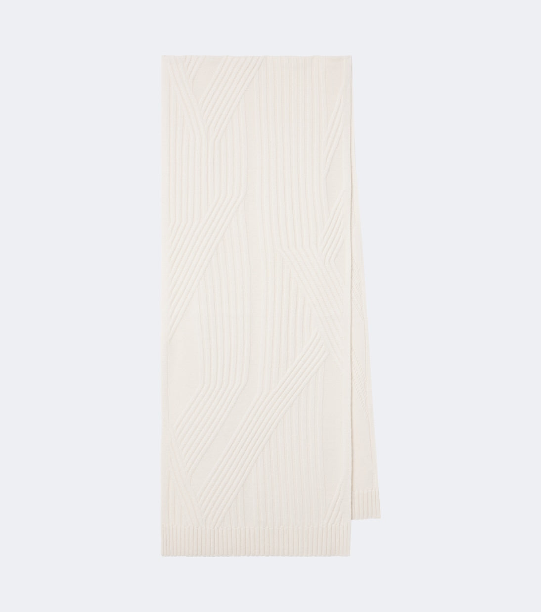 Joseph - Coral wool scarf