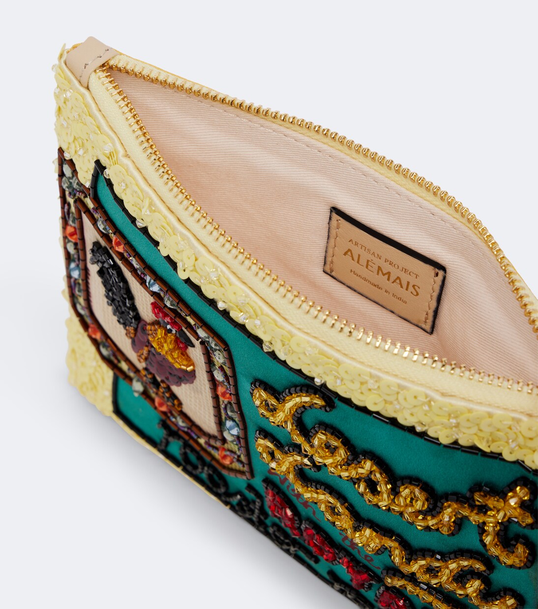 Alémais - Ace Rooster embellished pouch