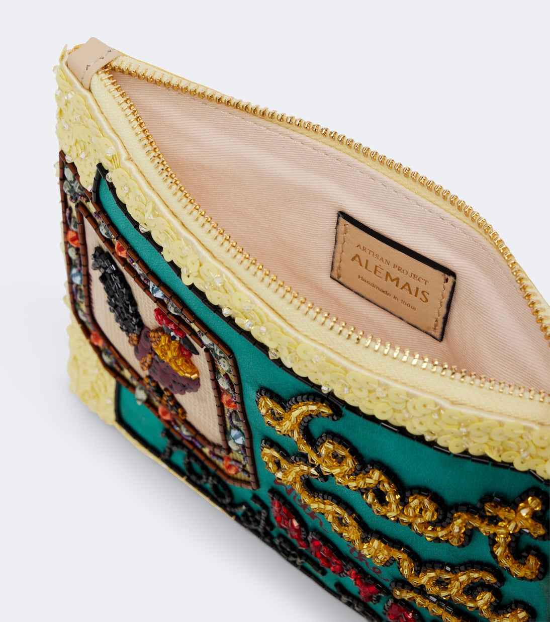 Alémais - Ace Rooster embellished pouch