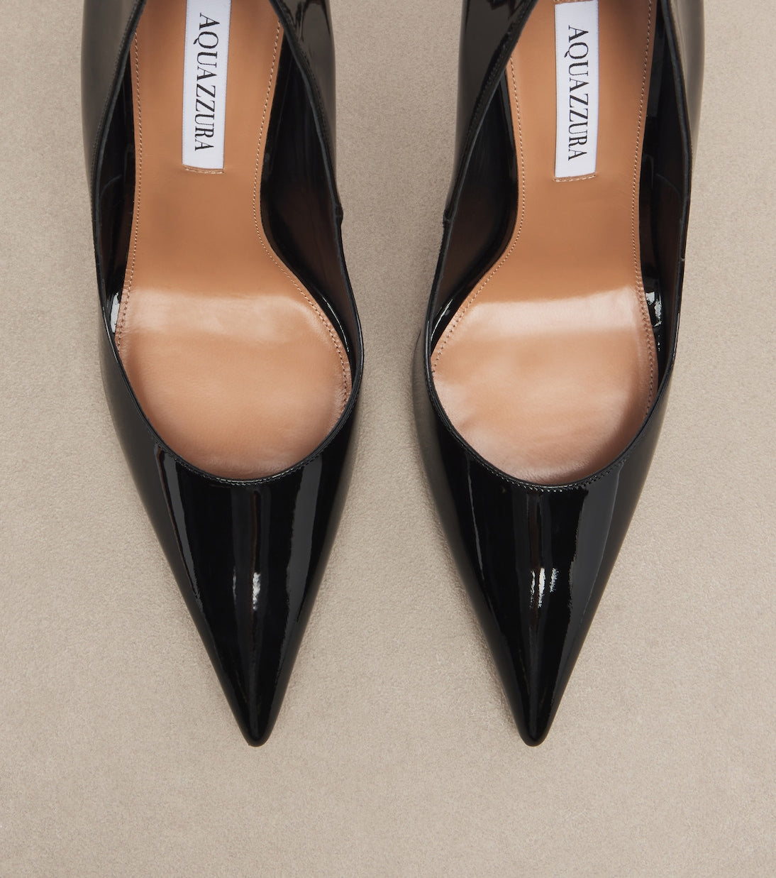 Aquazzura - Linea patent leather pumps