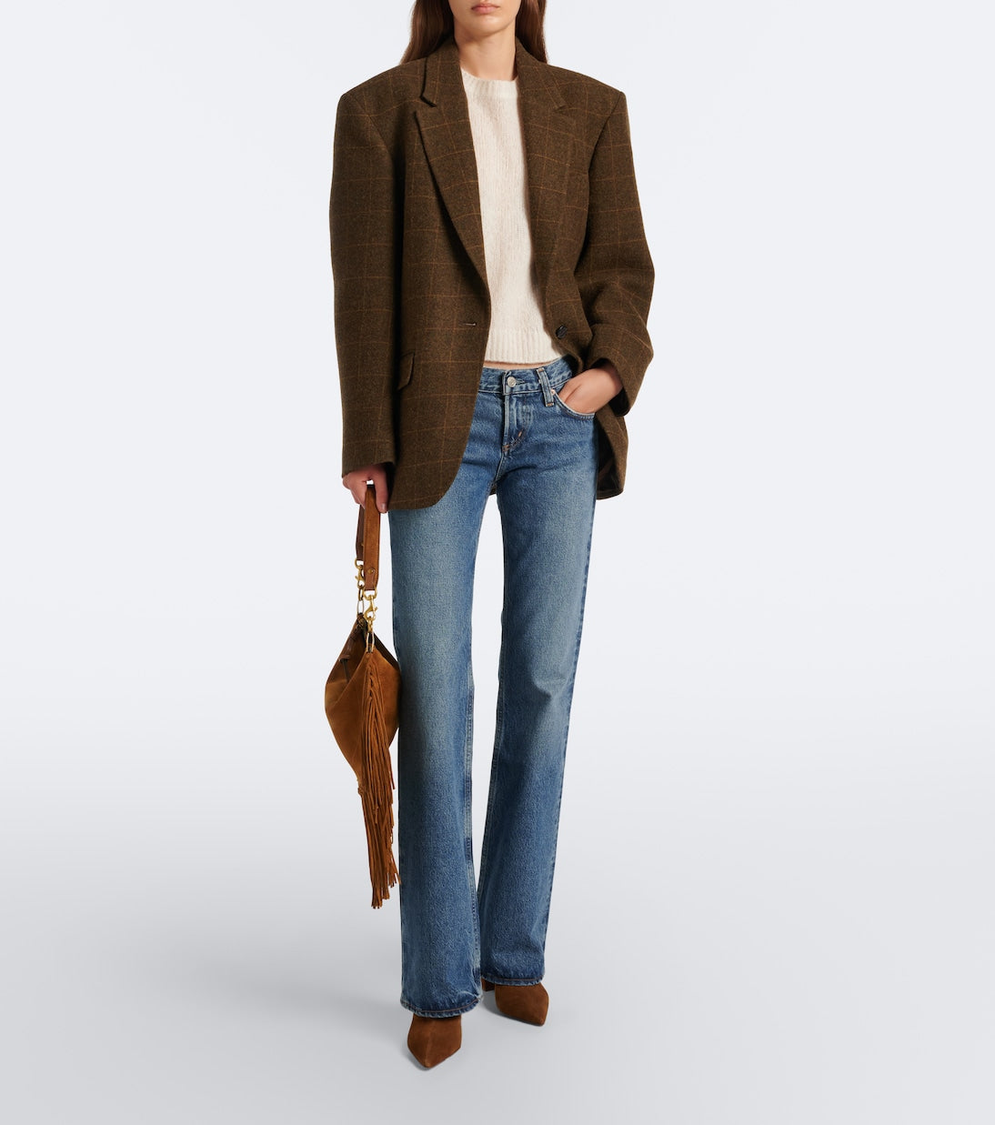 Aquazzura - Saint Honoré suede ankle boots