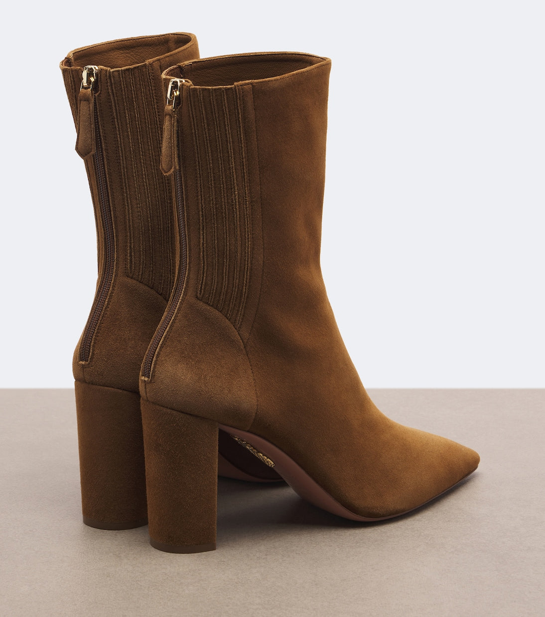 Aquazzura - Saint Honoré suede ankle boots