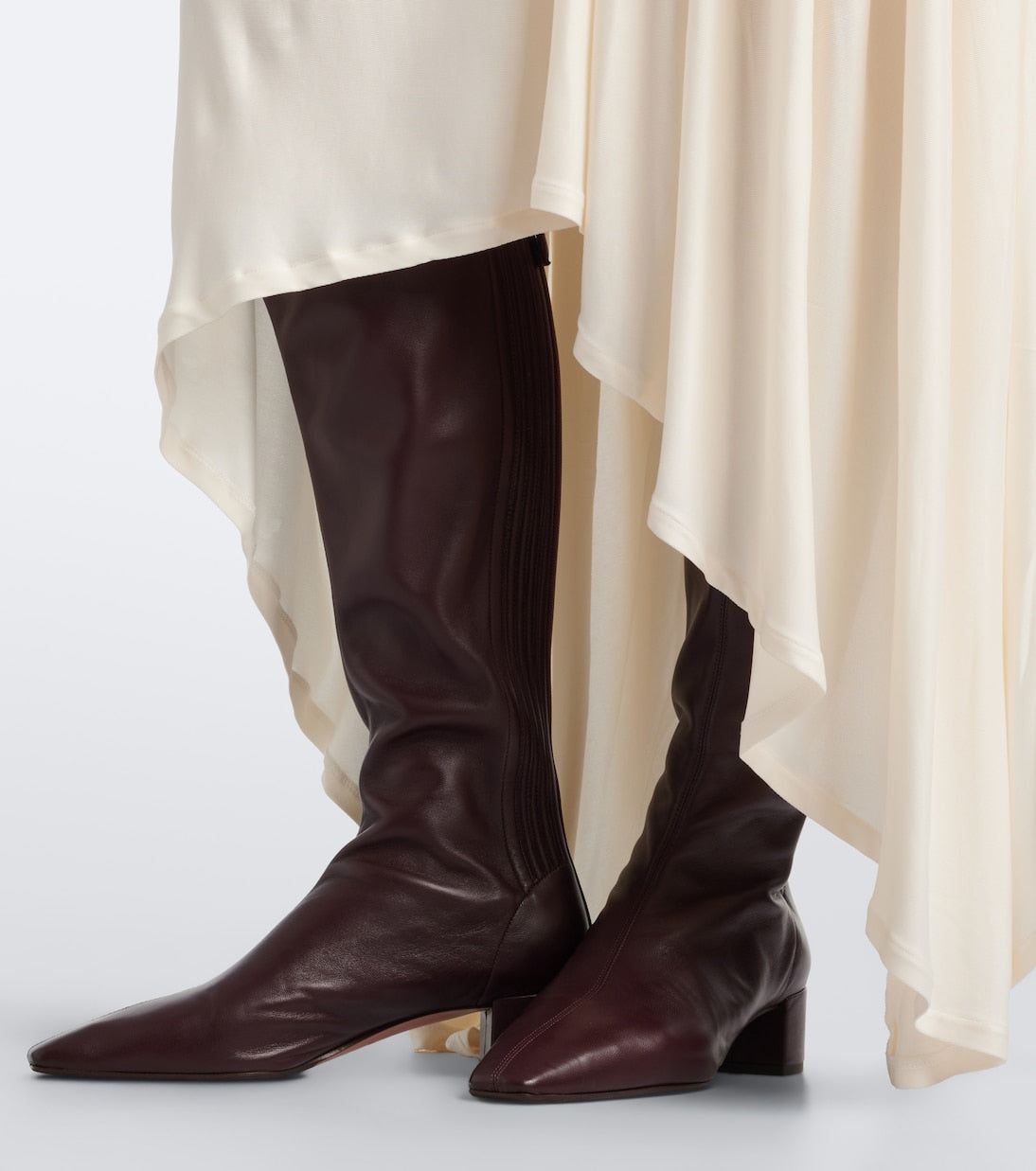 Aquazzura - Saint Honoré leather knee-high boots