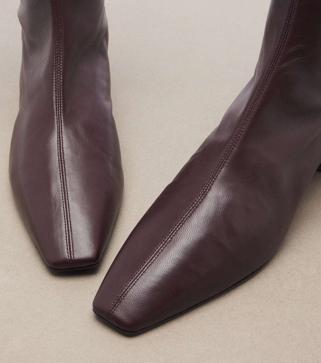 Aquazzura - Saint Honoré leather knee-high boots