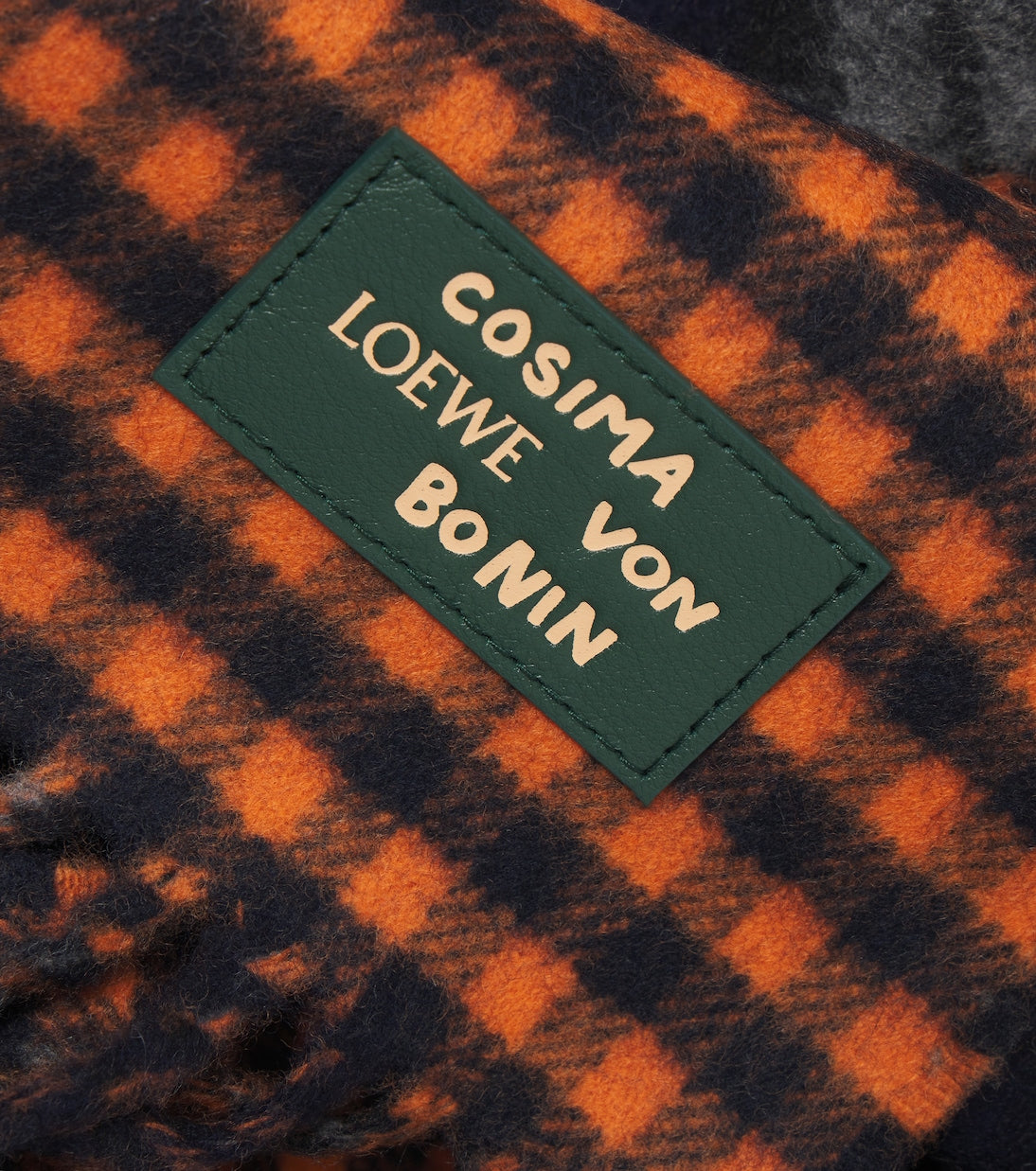 Loewe - x Cosima von Bonin wool and cashmere scarf