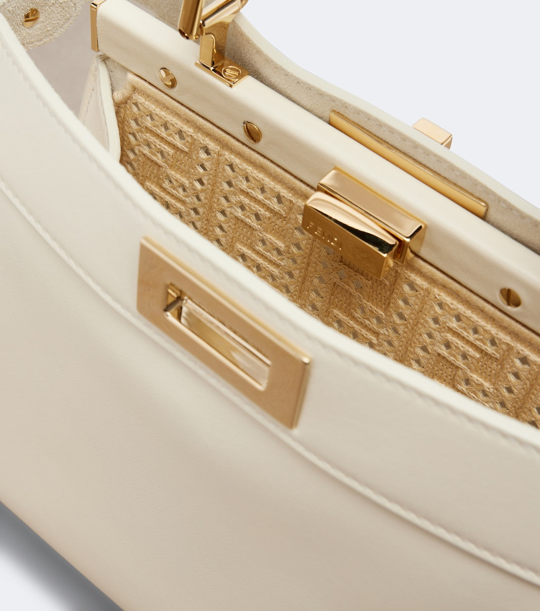 Fendi - Peekaboo® Small leather top-handle bag