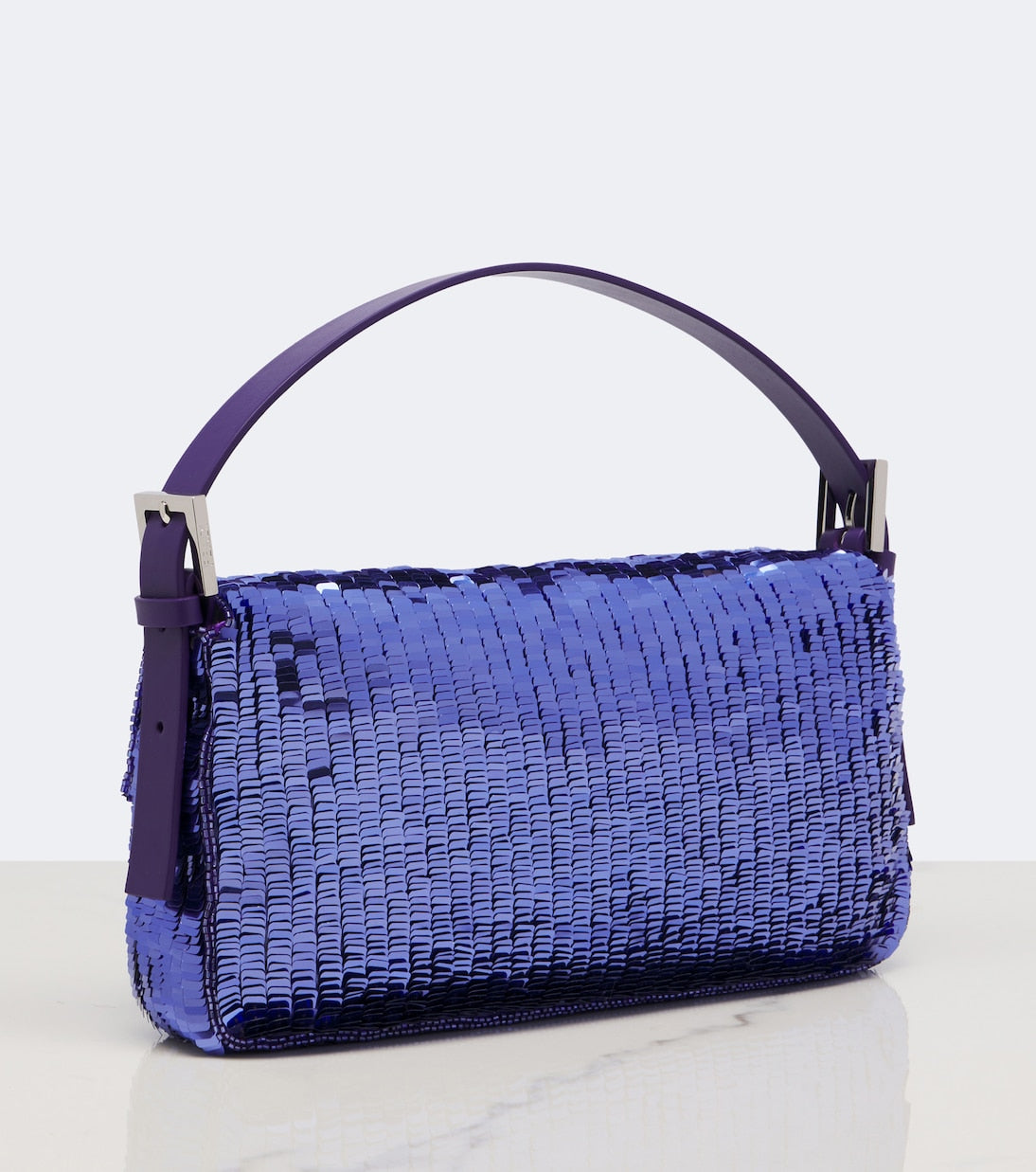 Fendi - Baguette® 26424 Small sequined shoulder bag