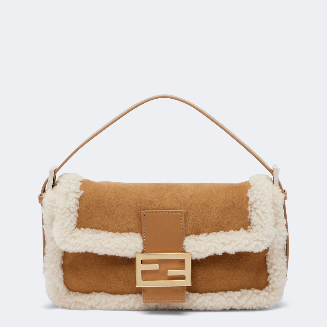 Fendi - Baguette® 26424 Small suede shoulder bag