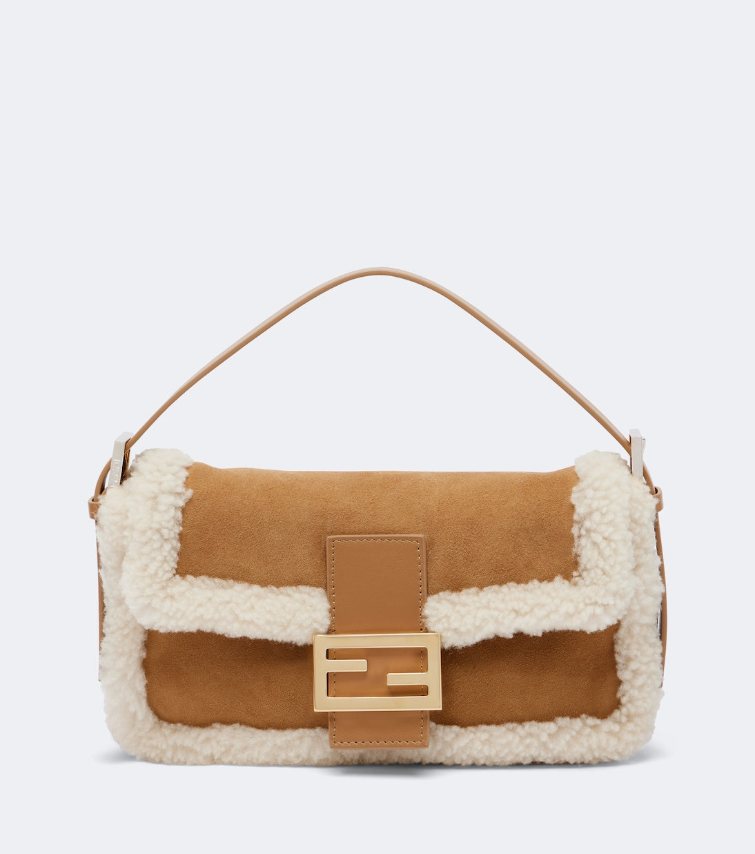 Fendi - Baguette® 26424 Small suede shoulder bag