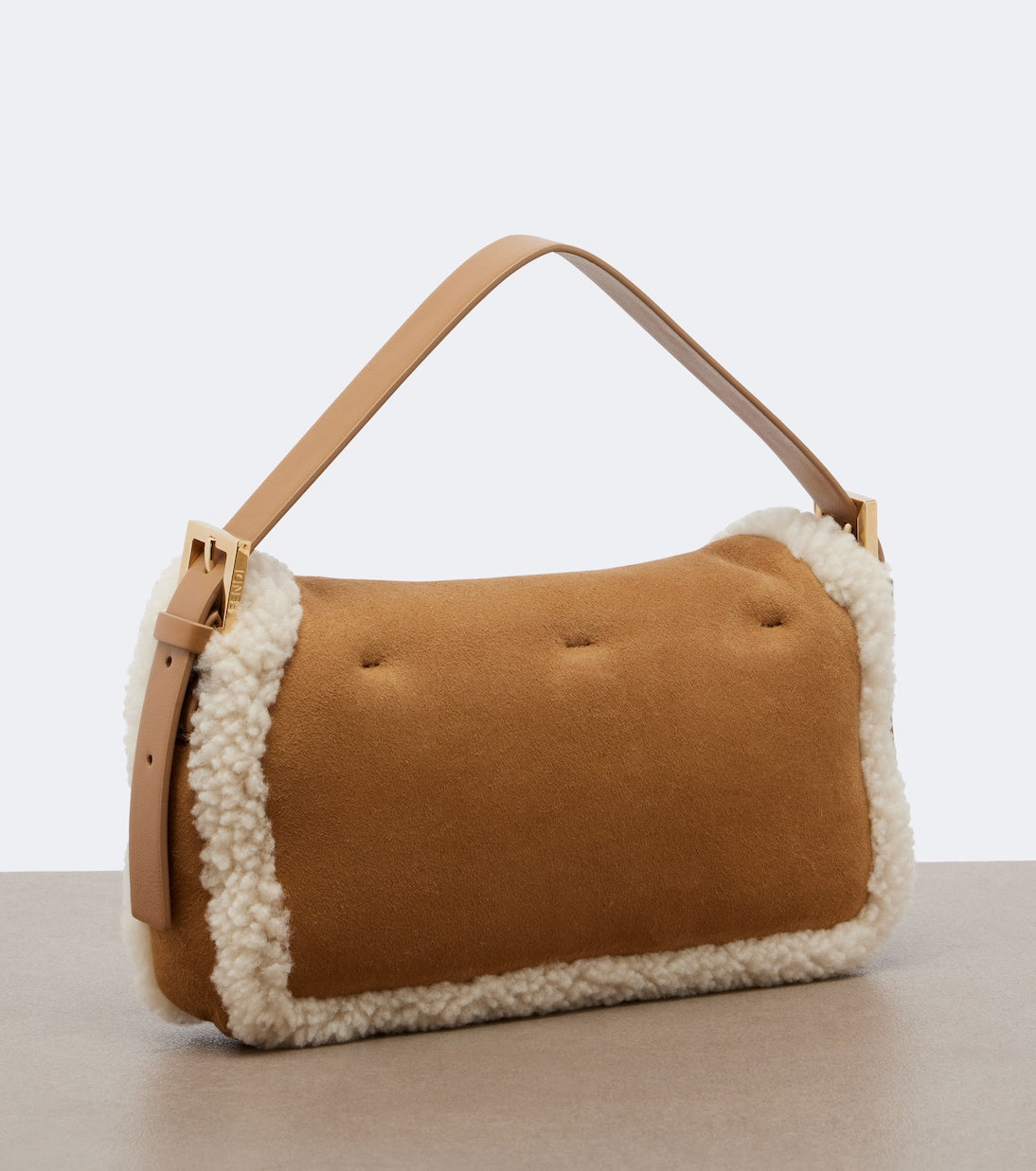 Fendi - Baguette® 26424 Small suede shoulder bag