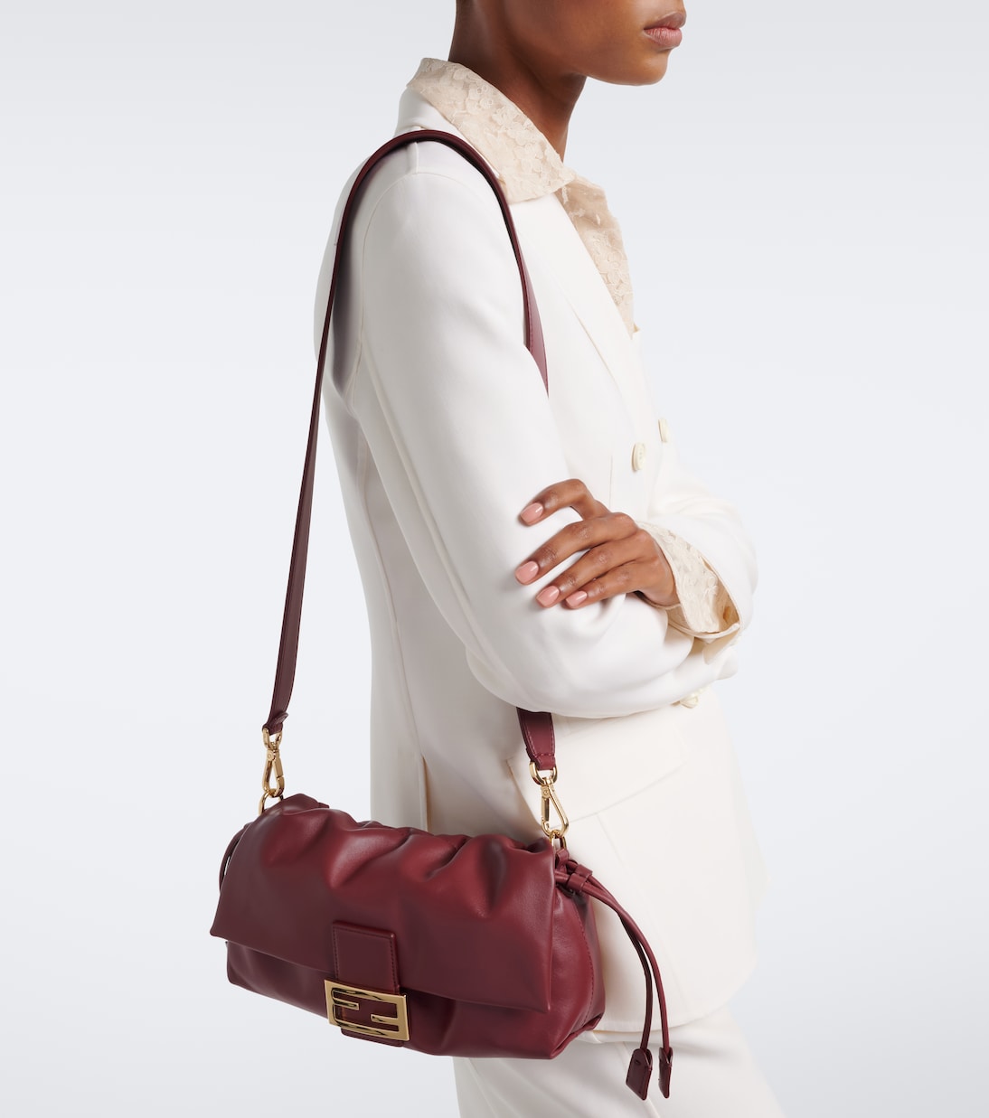 Fendi - Baguette® Medium leather shoulder bag