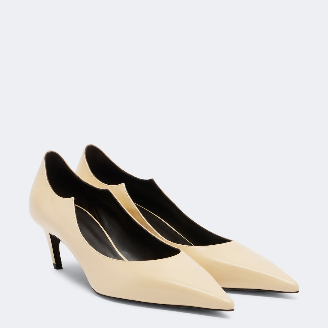 Khaite - Valerie leather pumps