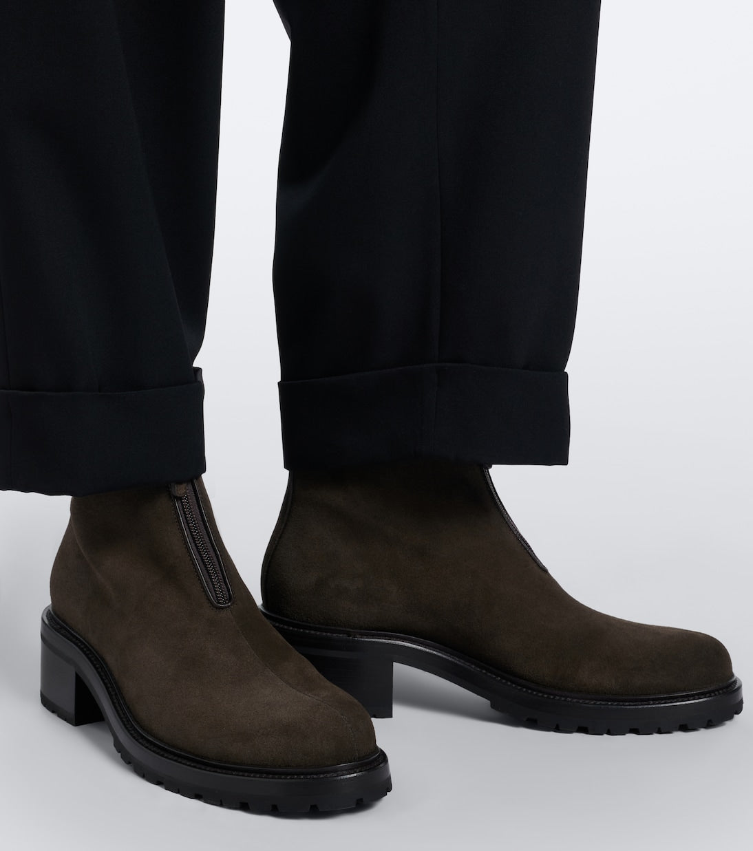 The Row - Hike suede ankle boots