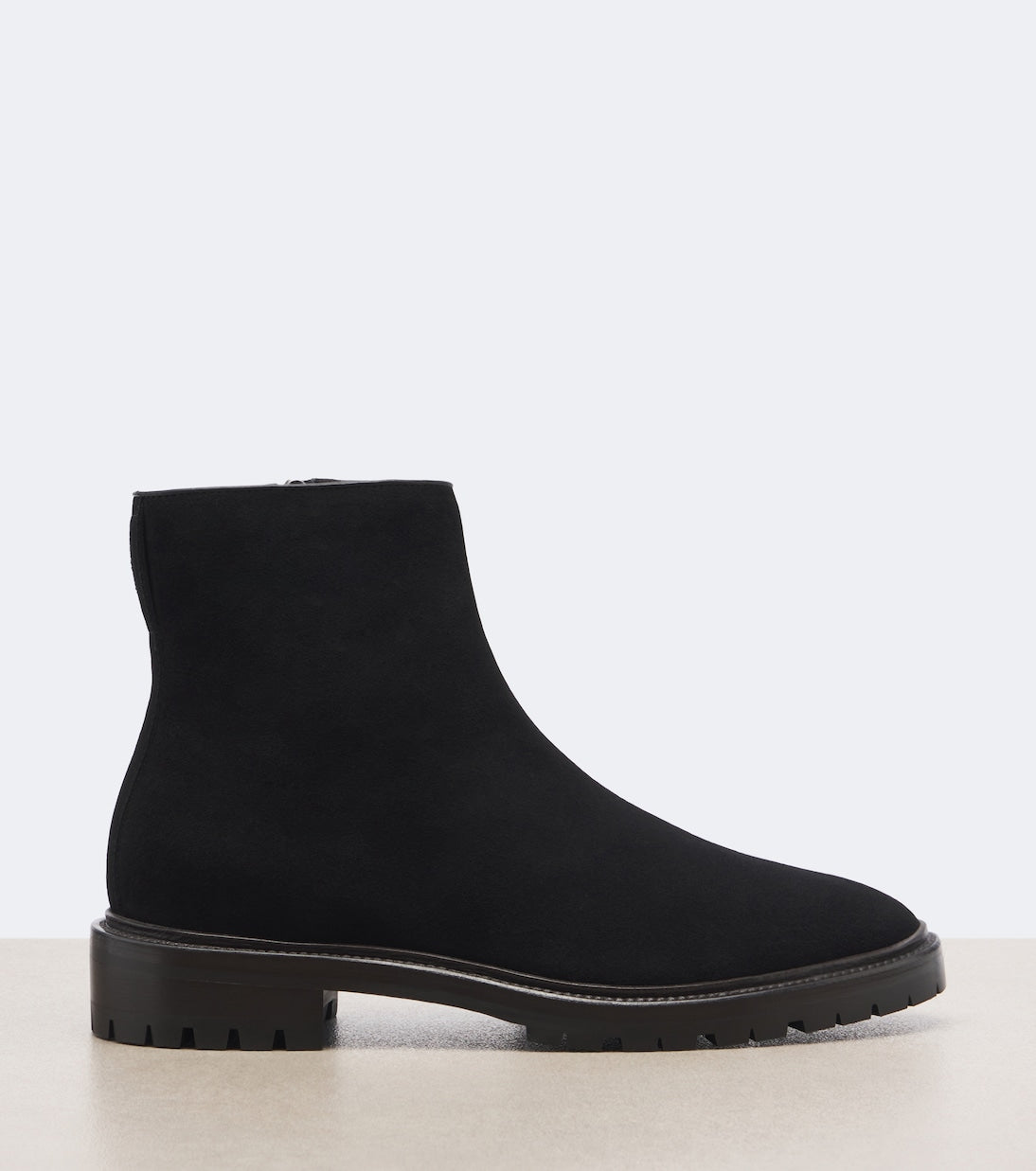 The Row - Moto suede ankle boots