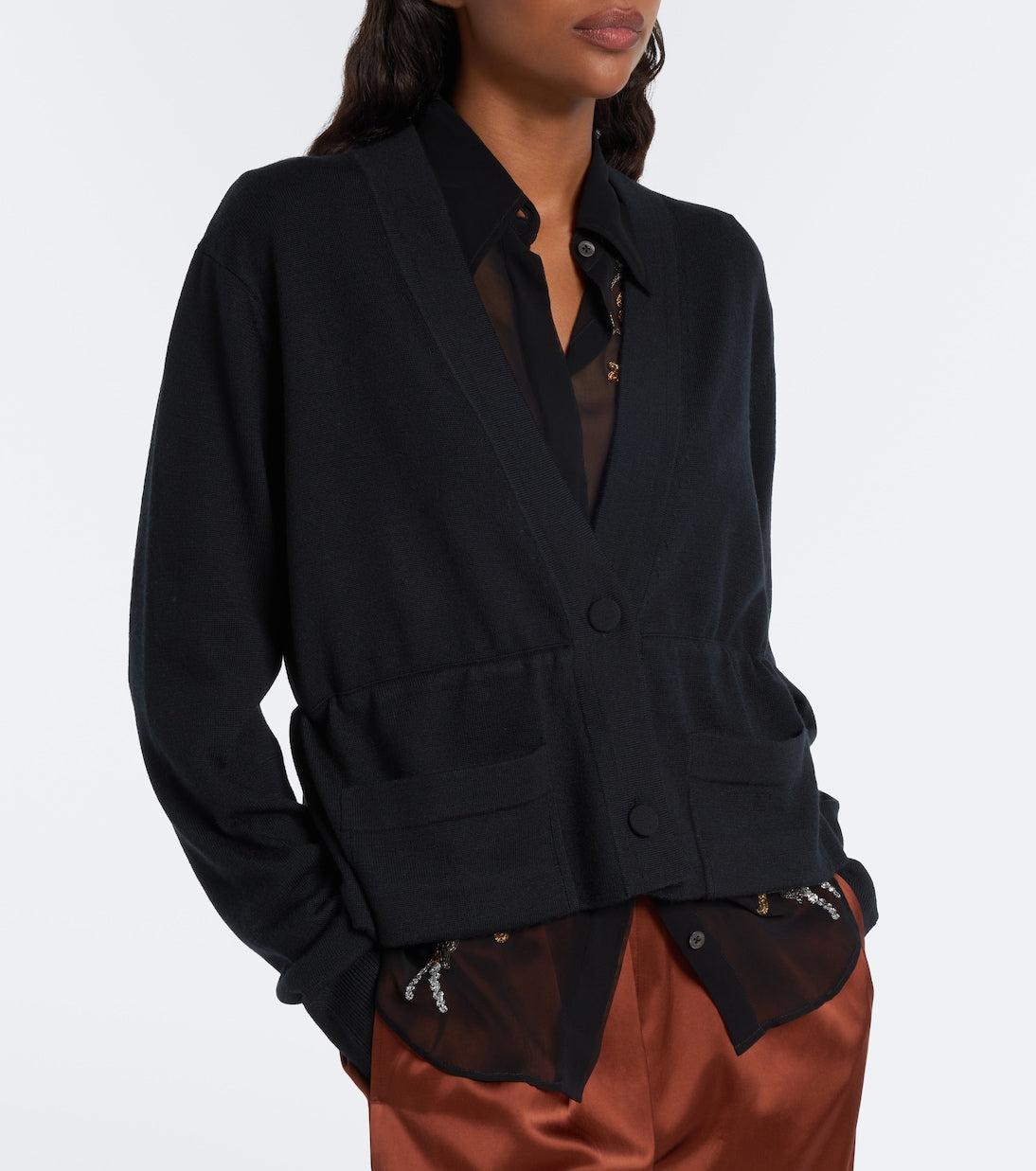 Dries Van Noten - Wool cardigan