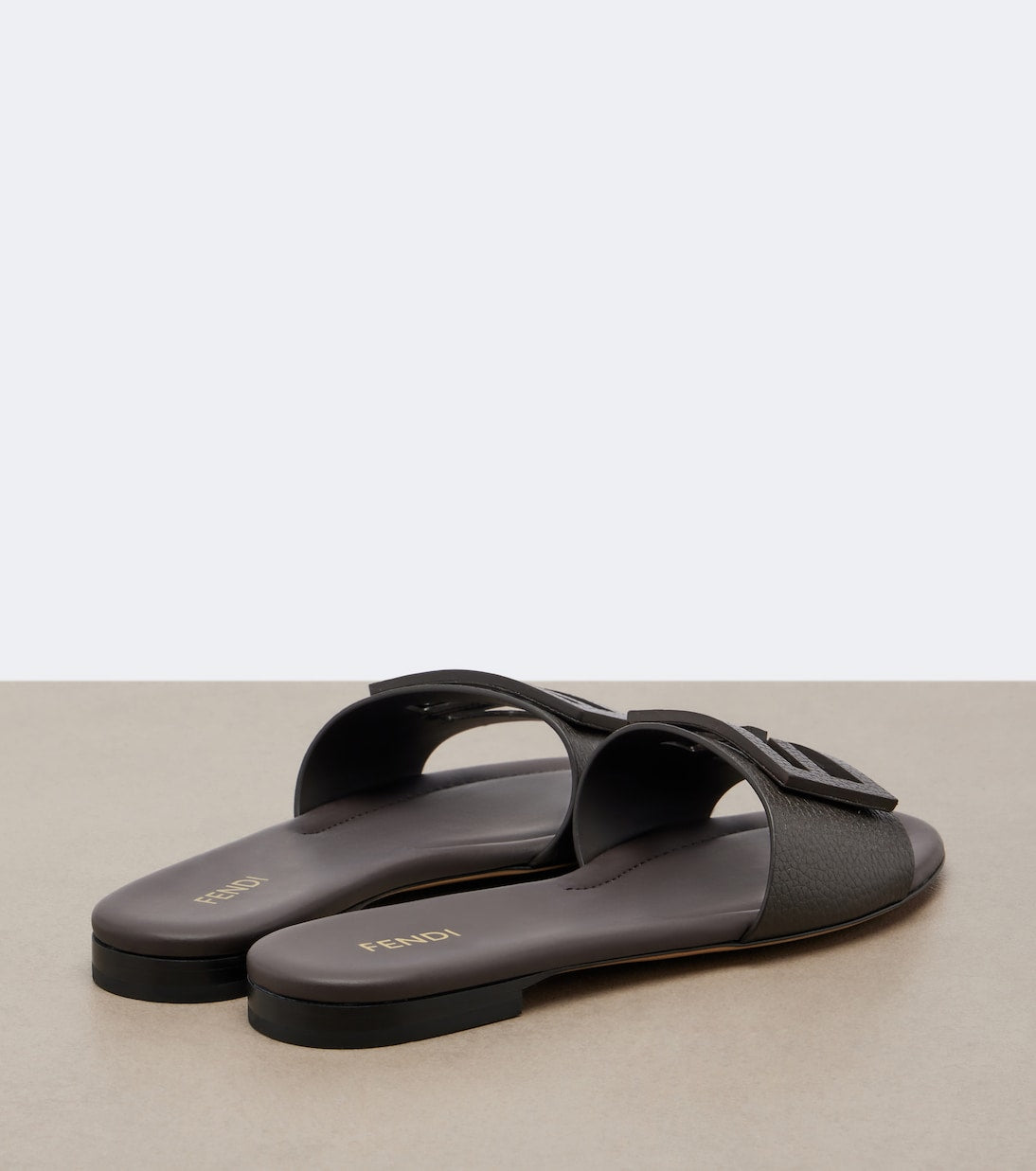 Fendi - Baguette® leather slides