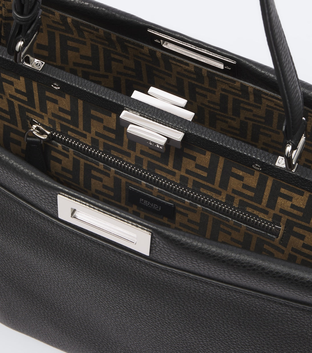 Fendi - My Peekaboo® leather tote bag