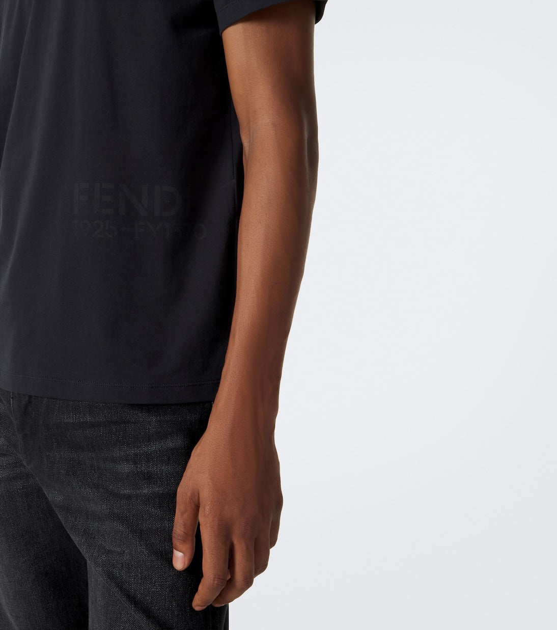 Fendi - Logo cotton jersey T-shirt