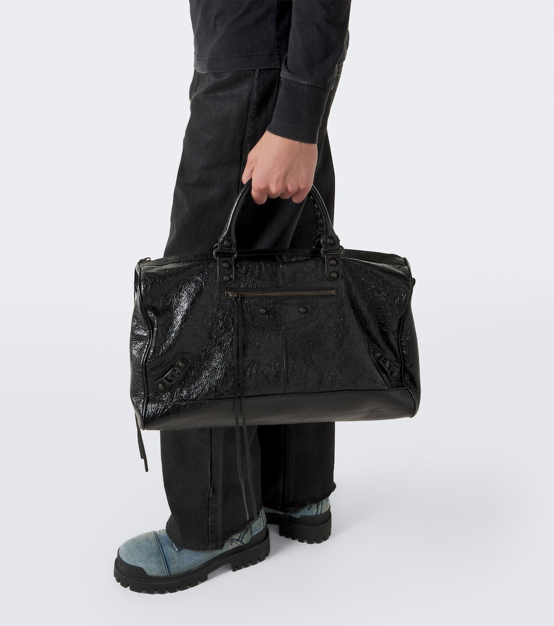 Balenciaga - Le City leather tote bag