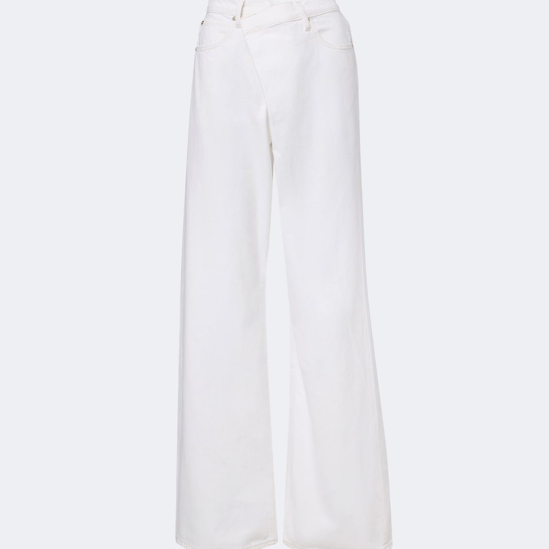 Frame - Crossover Loose wide-leg jeans