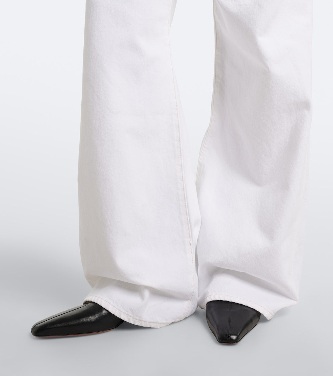 Frame - Crossover Loose wide-leg jeans