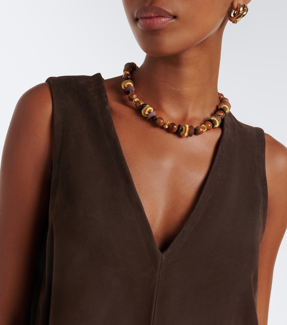 Frame - Suede minidress
