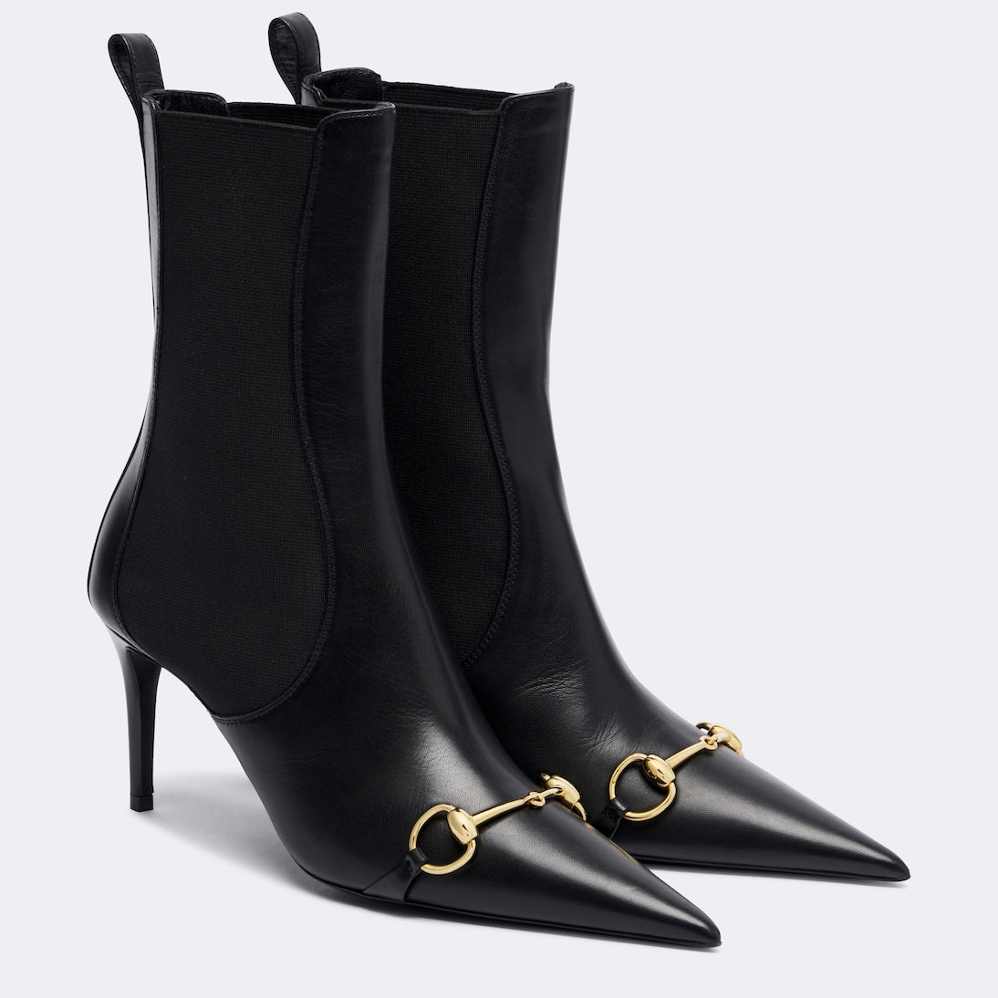 Gucci - Donna Horsebit leather ankle boots