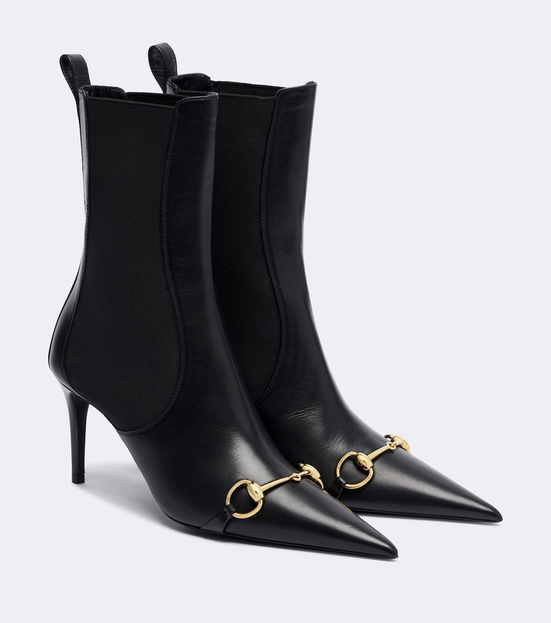Gucci - Donna Horsebit leather ankle boots