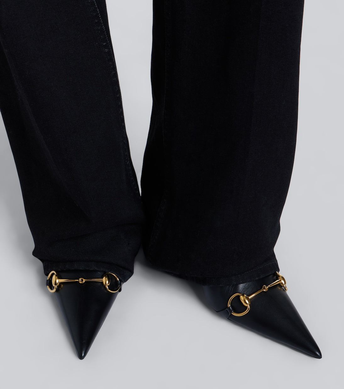 Gucci - Donna Horsebit leather ankle boots