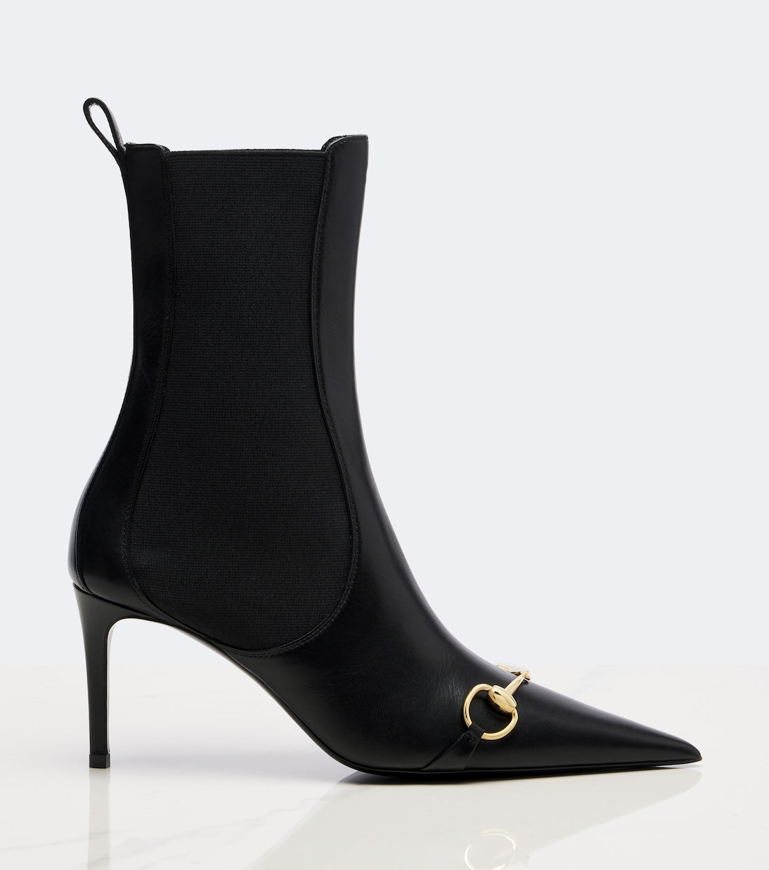 Gucci - Donna Horsebit leather ankle boots