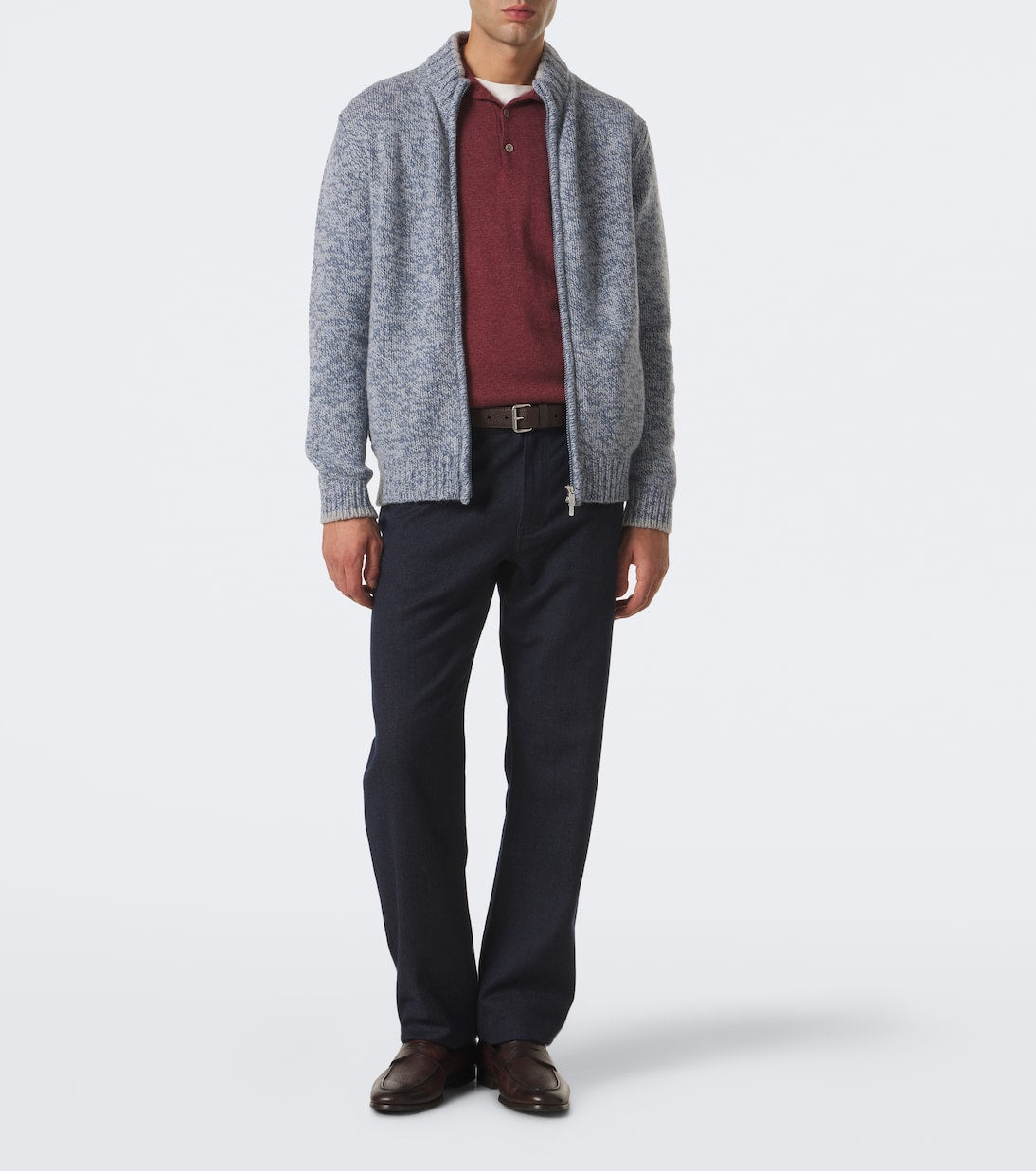 Fedeli - Alpaca and wool cardigan