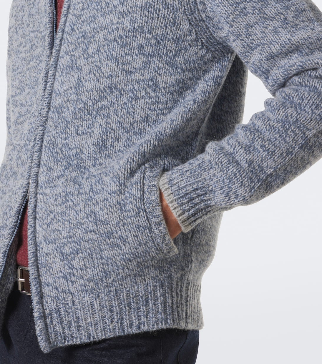 Fedeli - Alpaca and wool cardigan