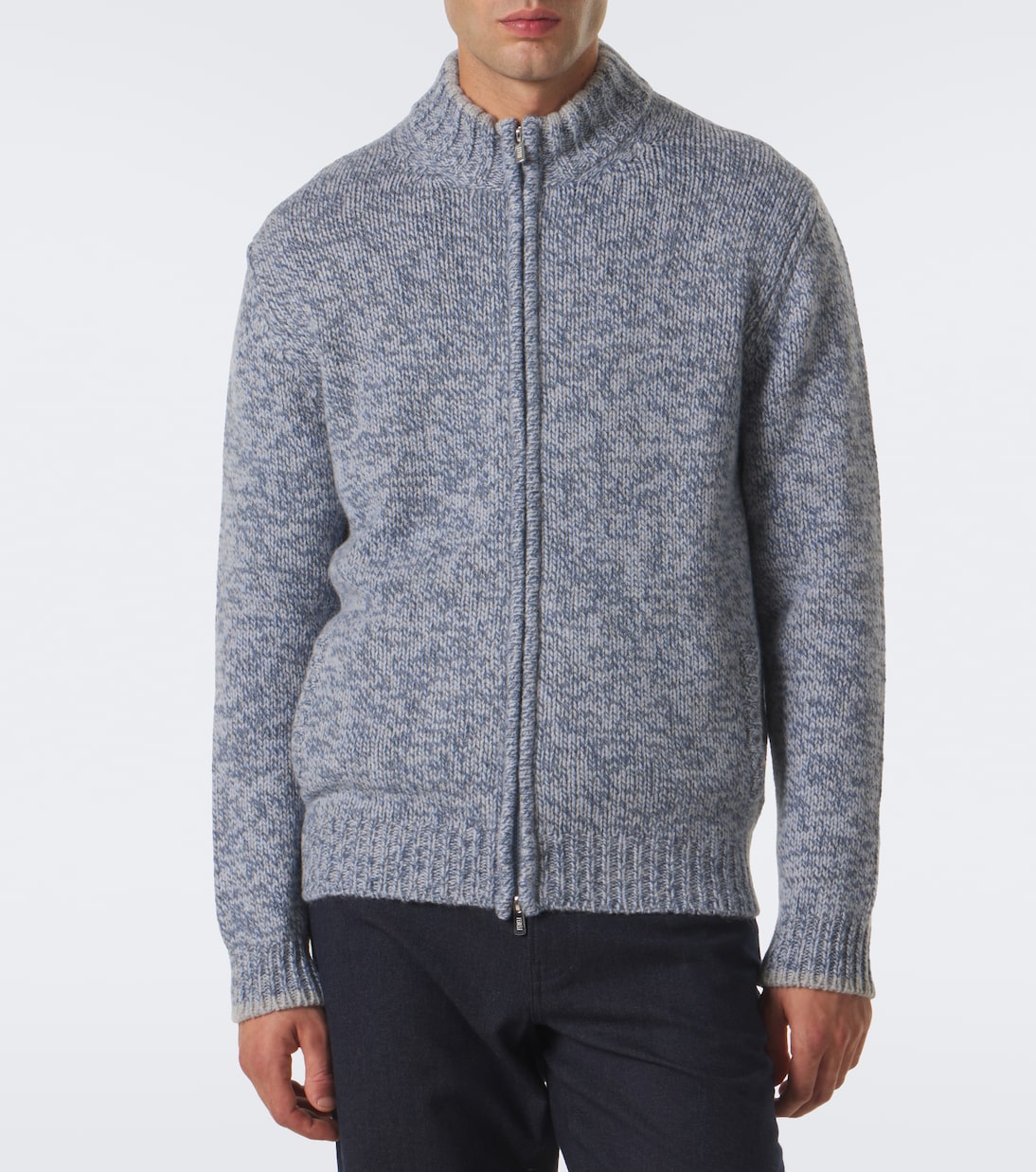 Fedeli - Alpaca and wool cardigan