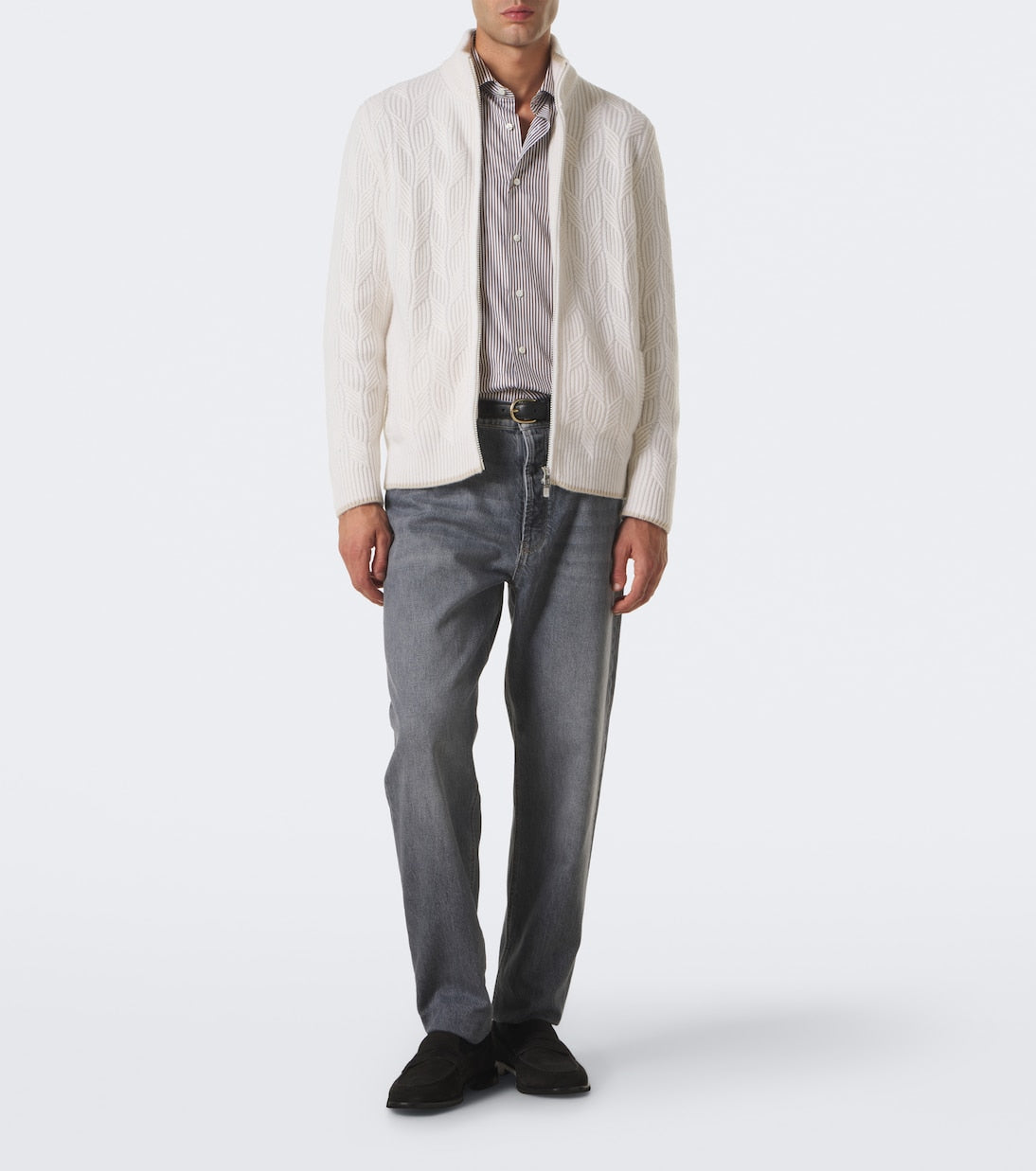 Fedeli - Cable-knit cashmere cardigan