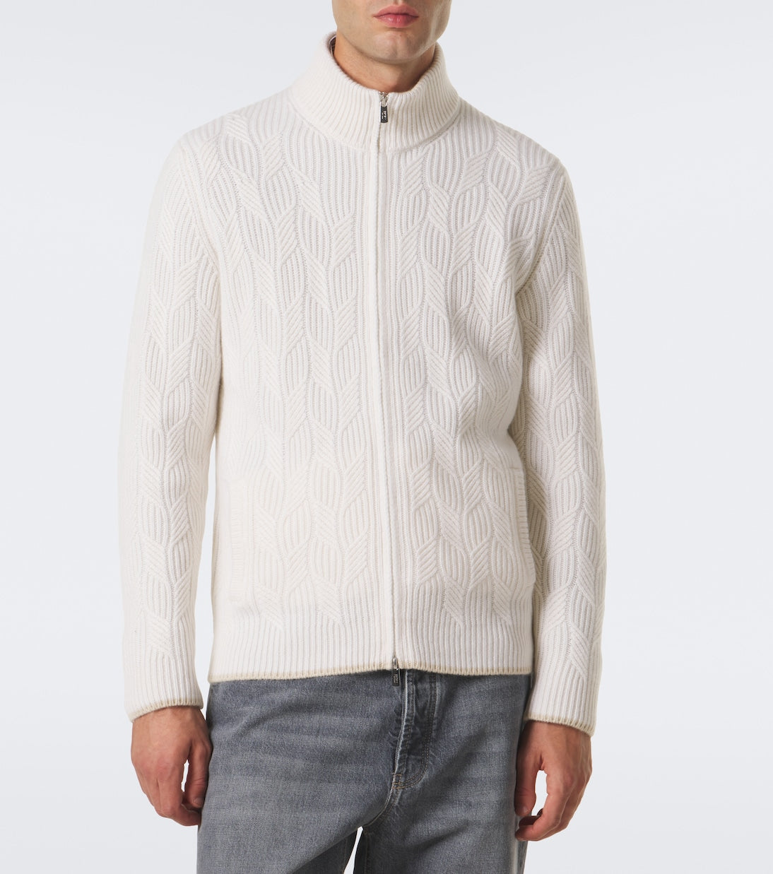 Fedeli - Cable-knit cashmere cardigan