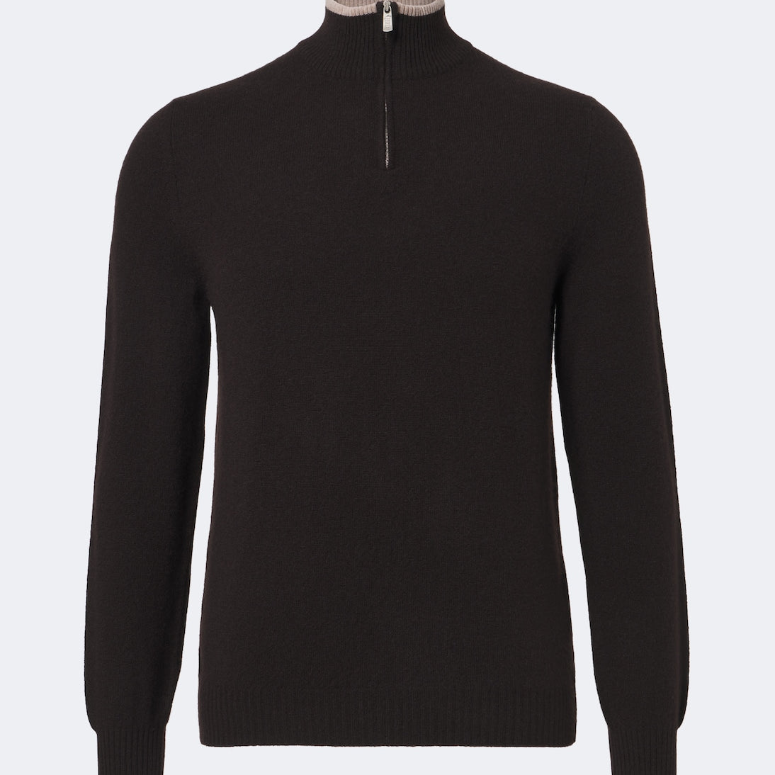Fedeli - Cashmere half-zip sweater