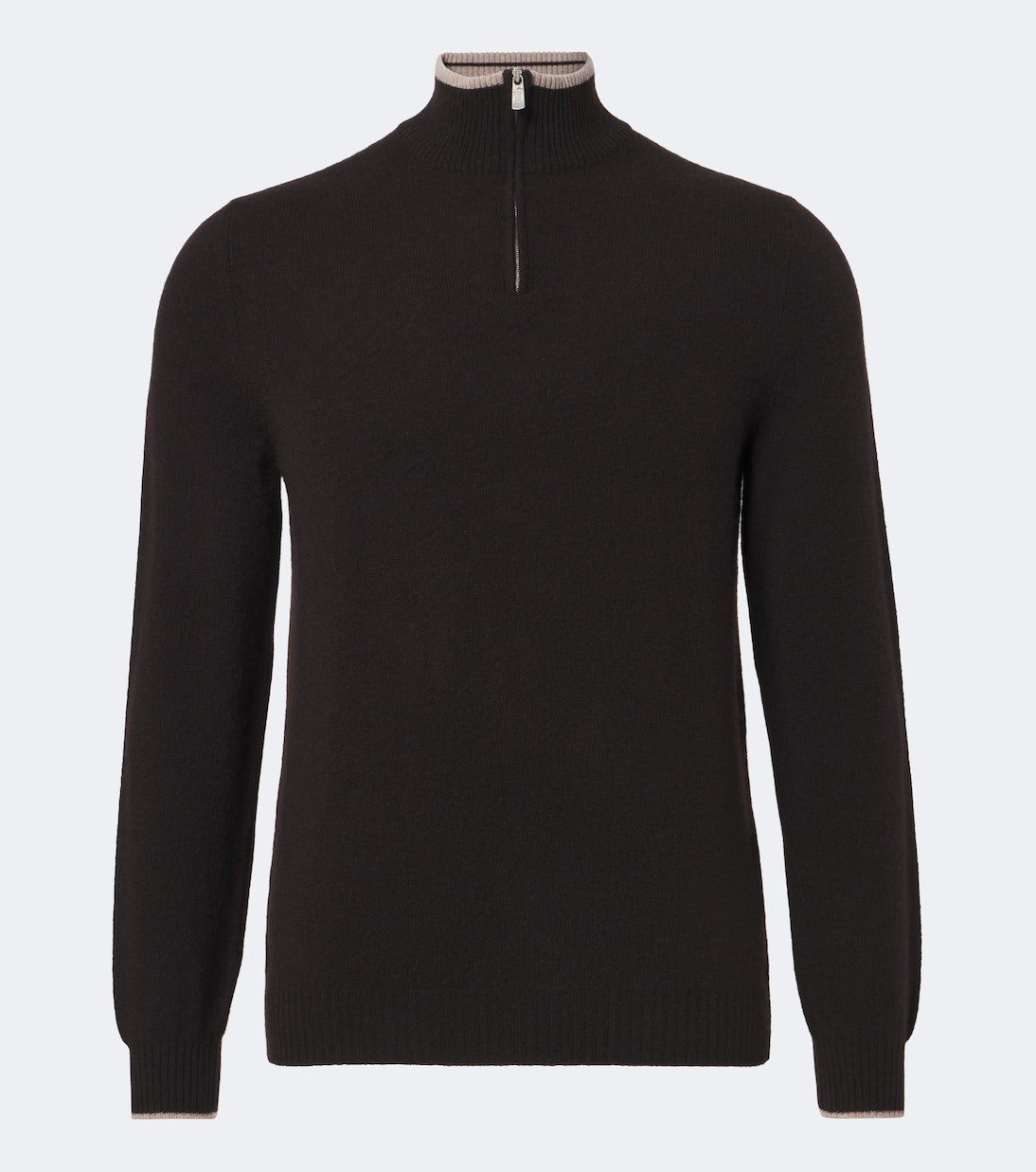 Fedeli - Cashmere half-zip sweater