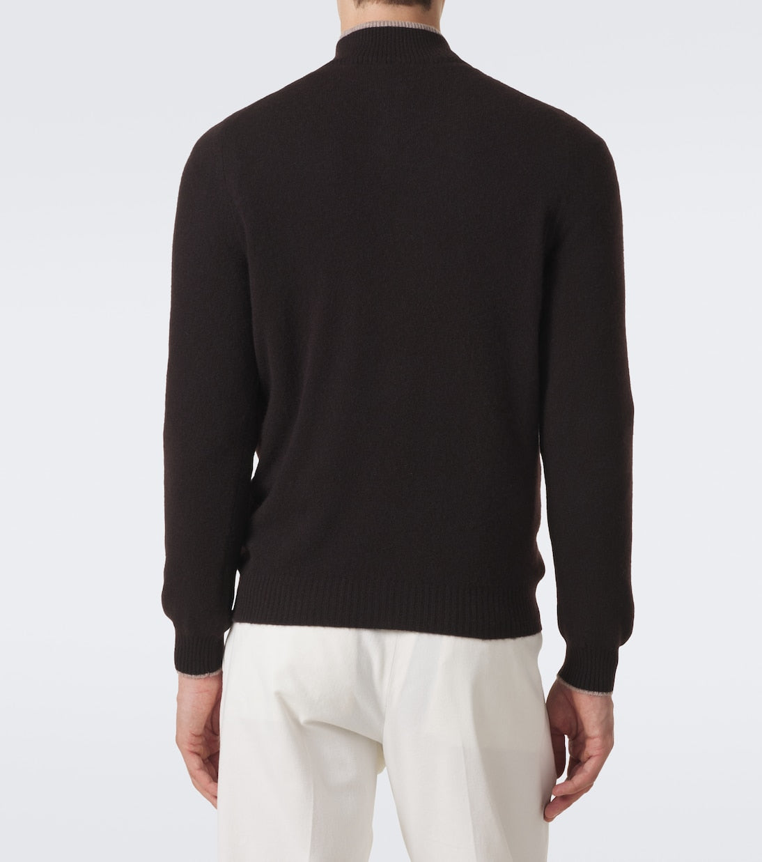 Fedeli - Cashmere half-zip sweater