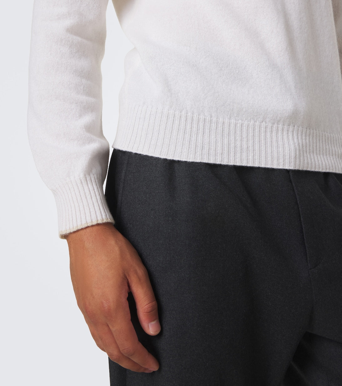 Fedeli - Cashmere half-zip sweater