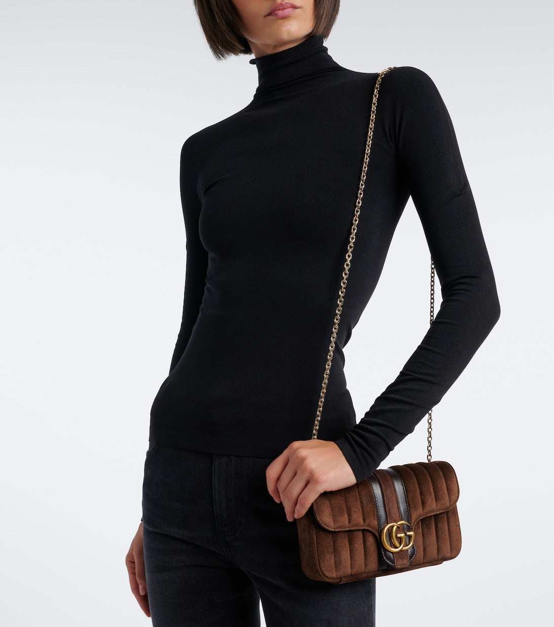 Gucci - Jetset GG Marmont Small shoulder bag