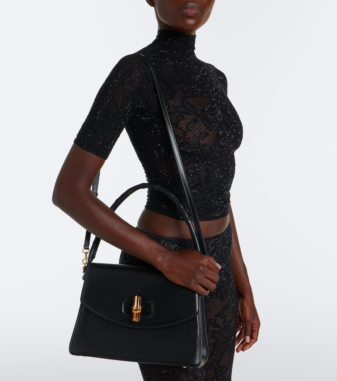 Gucci - Bamboo Vendetta Medium top-handle bag