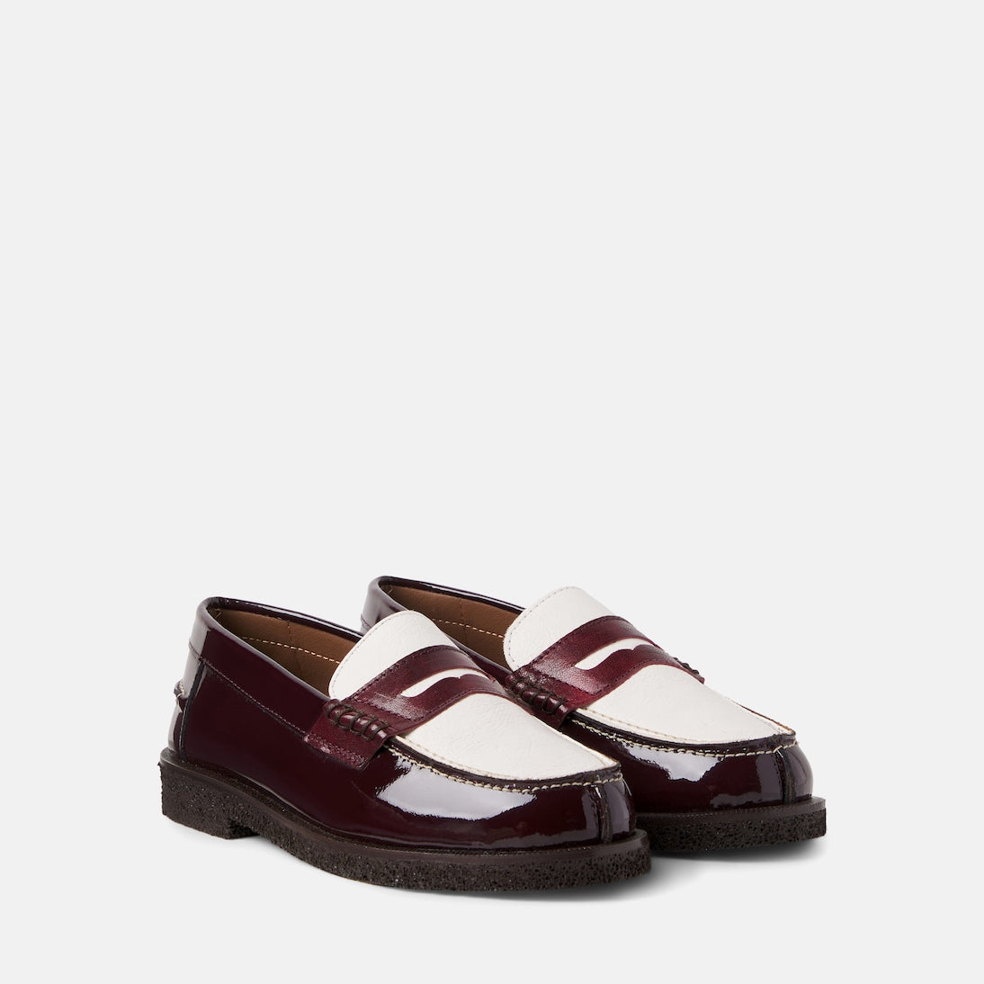PèPè - François patent leather penny loafers