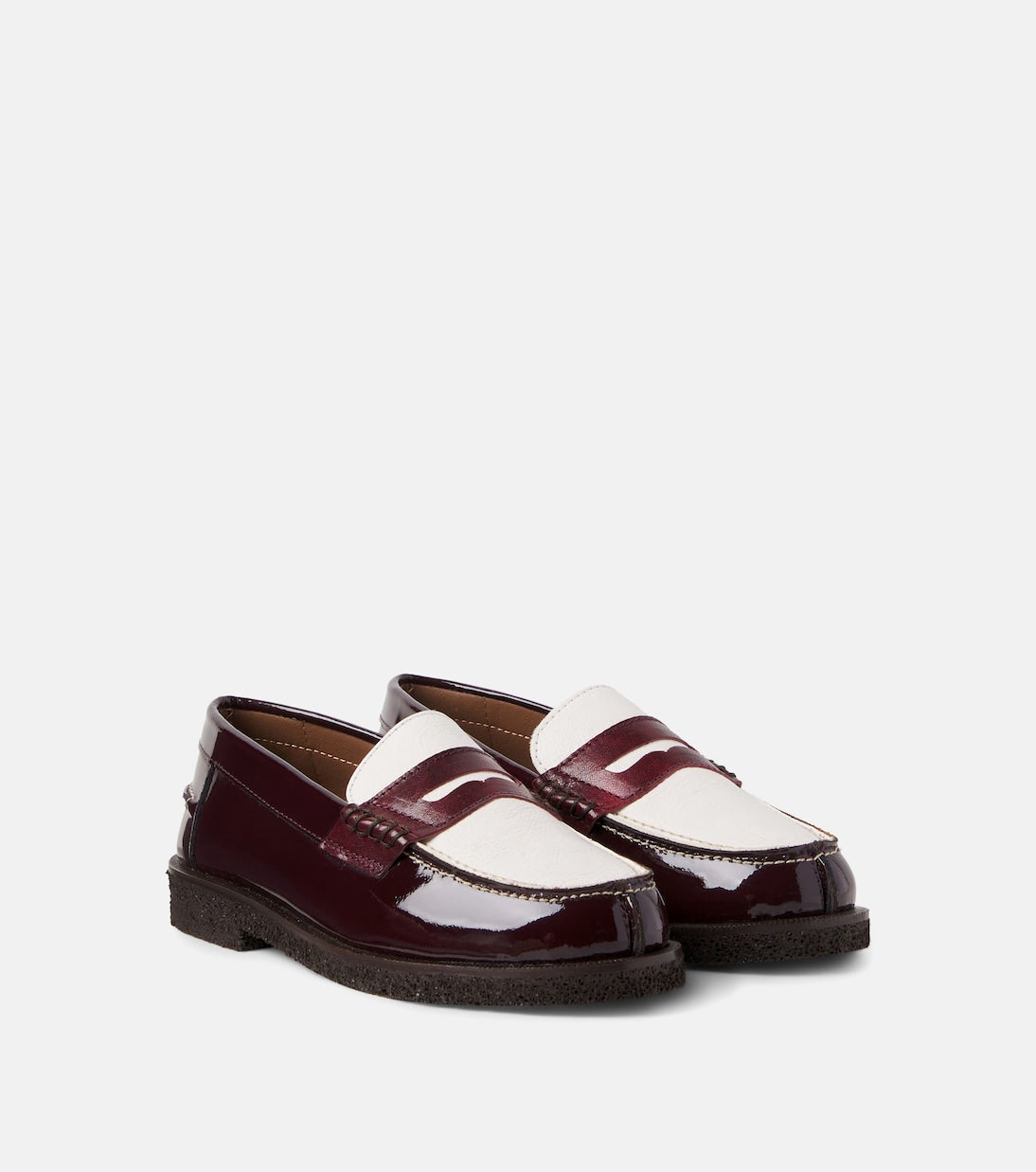 PèPè - François patent leather penny loafers