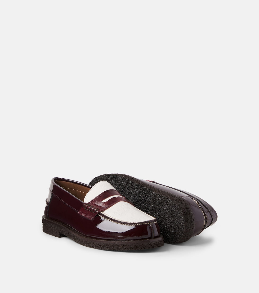 PèPè - François patent leather penny loafers